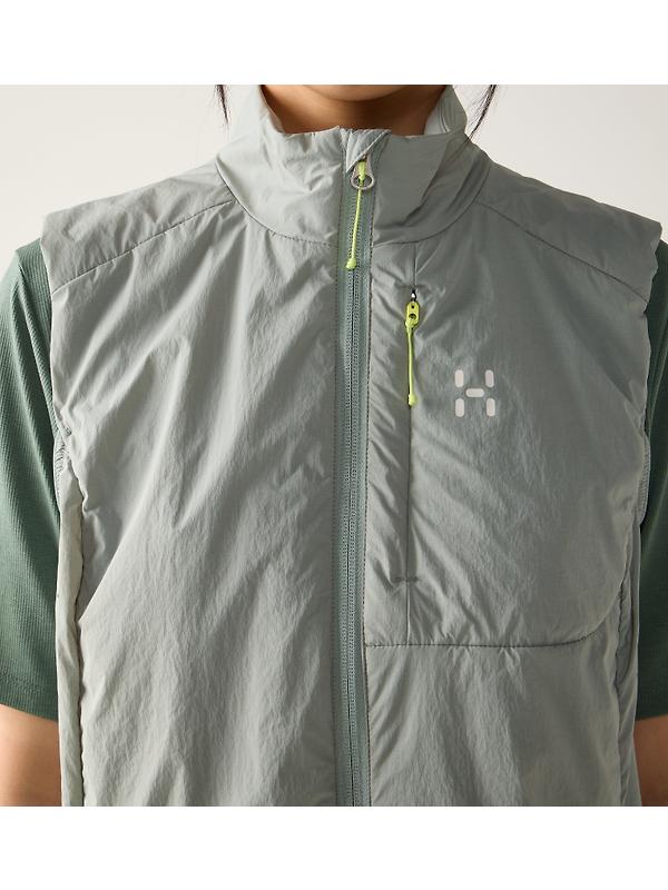 Haglöfs Women's L.I.M Mimic Barrier Vest - Dew Green Image 7