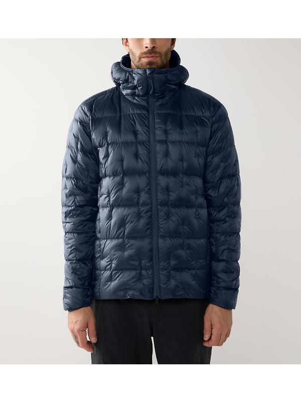 Haglöfs Men's Hede Down Hood Jacket - Tarn Blue Image 2
