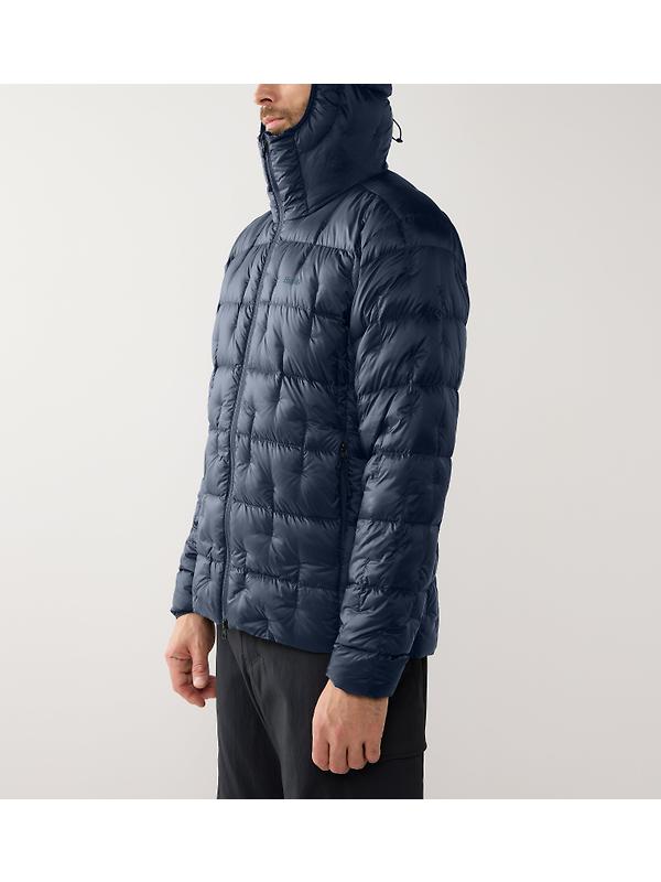 Haglöfs Men's Hede Down Hood Jacket - Tarn Blue Image 4
