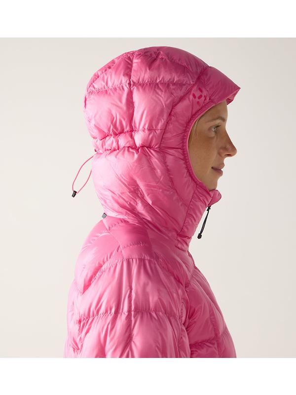 Haglöfs Women's Hede Down Hood Jacket - Lantana Pink Image 6