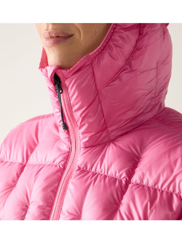 Haglöfs Women's Hede Down Hood Jacket - Lantana Pink Image 9