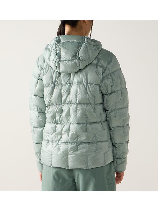 Haglöfs Women's Hede Down Hood Jacket - Dew Green Image 3