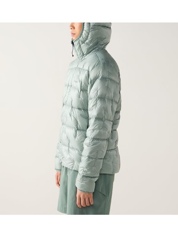 Haglöfs Women's Hede Down Hood Jacket - Dew Green Image 4