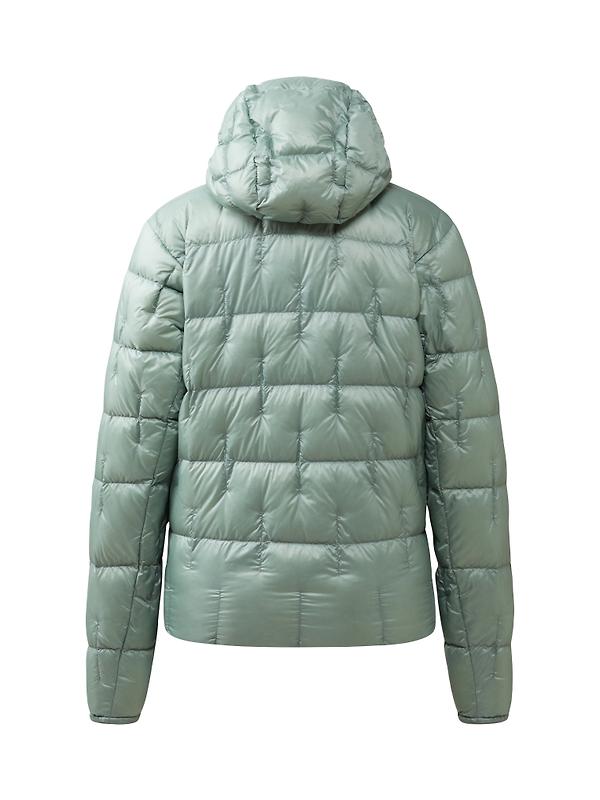 Haglöfs Women's Hede Down Hood Jacket - Dew Green Image 5