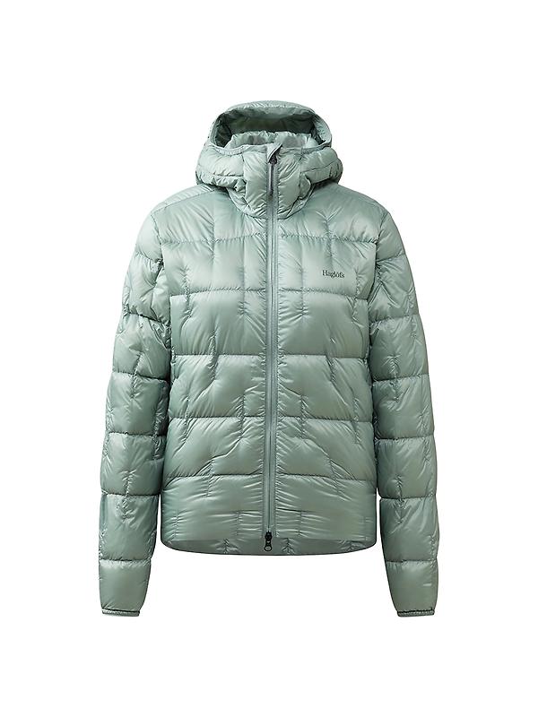 Haglöfs Women's Hede Down Hood Jacket - Dew Green Image 1
