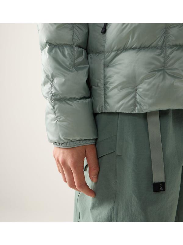 Haglöfs Women's Hede Down Hood Jacket - Dew Green Image 6