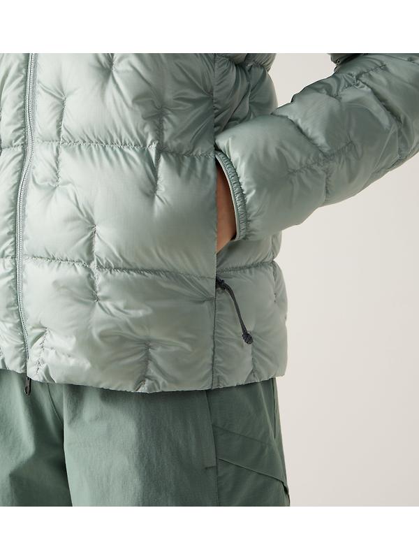 Haglöfs Women's Hede Down Hood Jacket - Dew Green Image 7