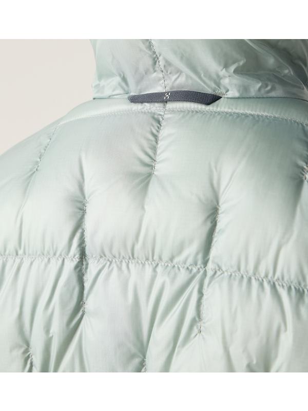 Haglöfs Women's Hede Down Hood Jacket - Dew Green Image 10