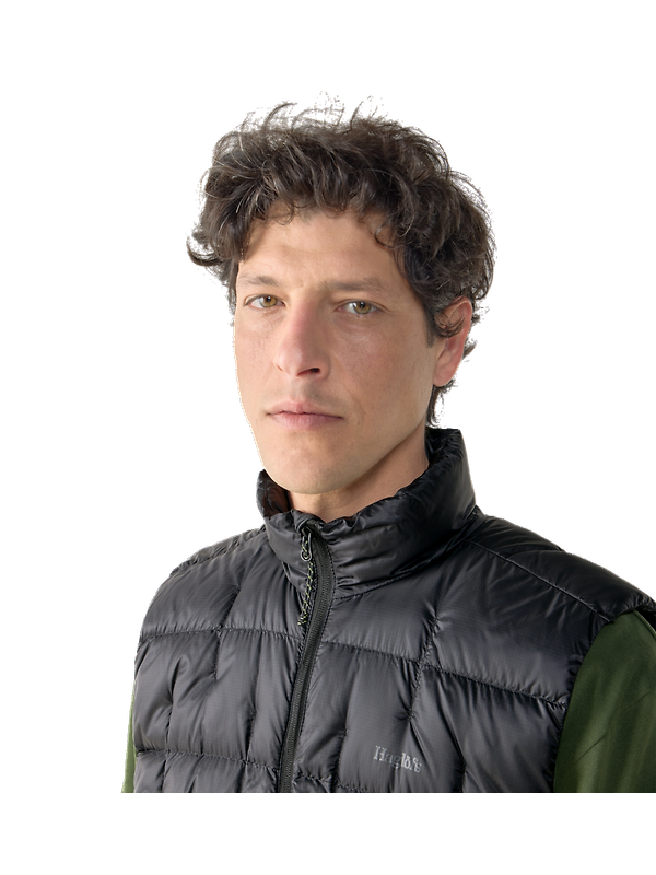 Haglöfs Men's Hede Down Vest - True Black Image 6