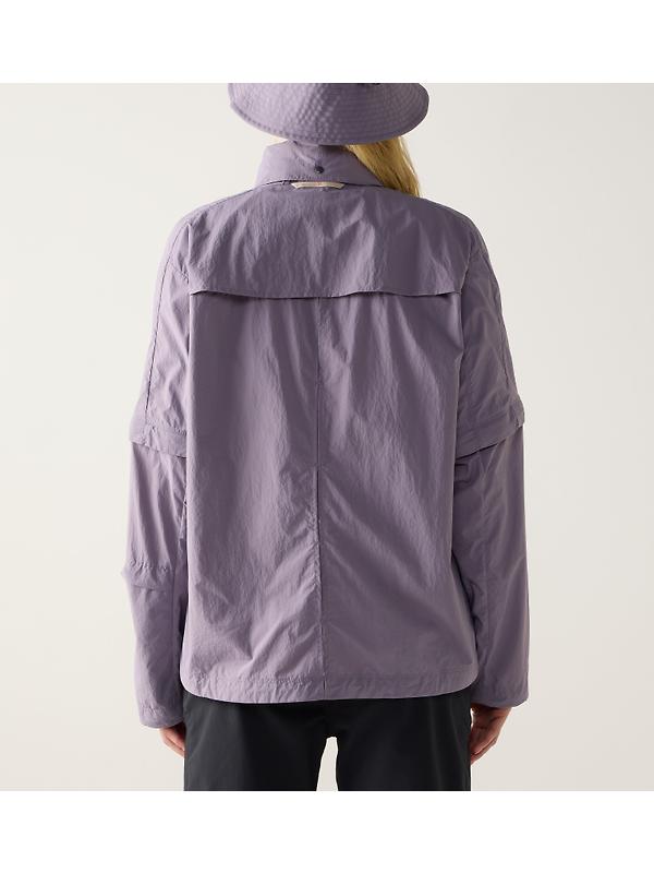Haglöfs Women's Solis Zip Off Jacket - Purple Fog Image 2