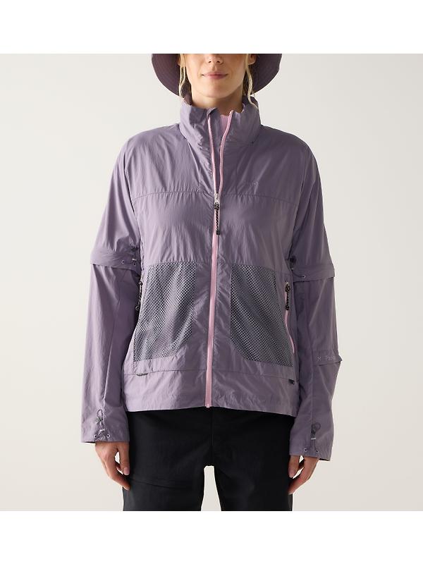 Haglöfs Women's Solis Zip Off Jacket - Purple Fog Image 3