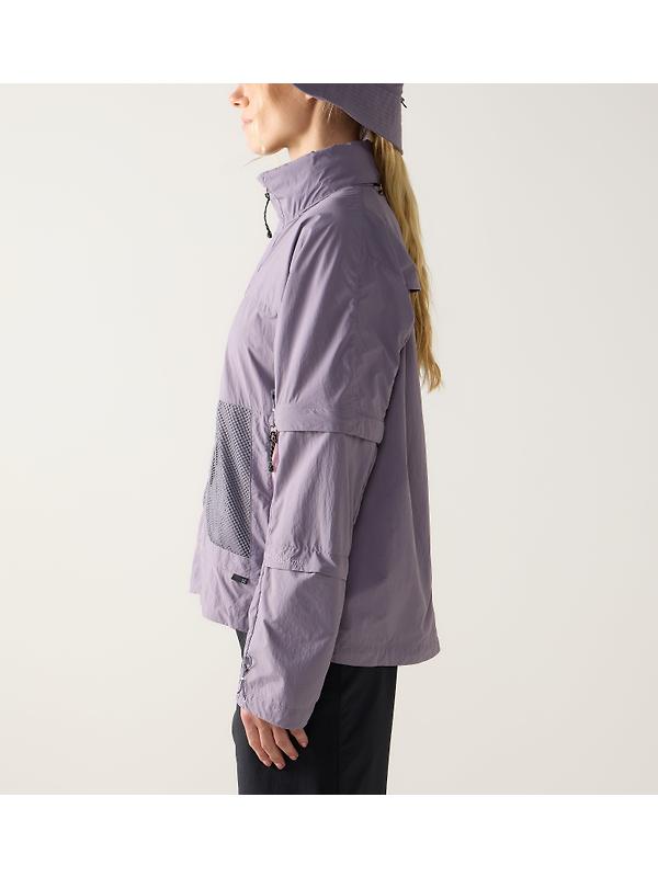 Haglöfs Women's Solis Zip Off Jacket - Purple Fog Image 4