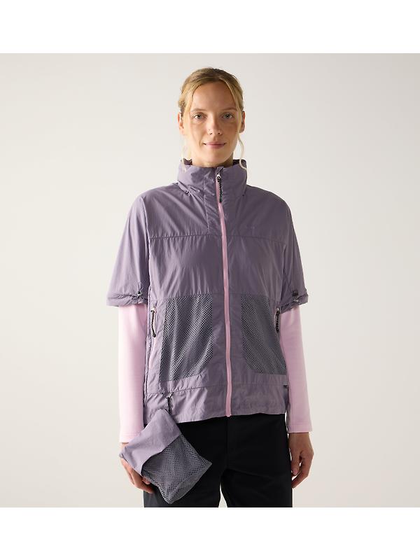 Haglöfs Women's Solis Zip Off Jacket - Purple Fog Image 7