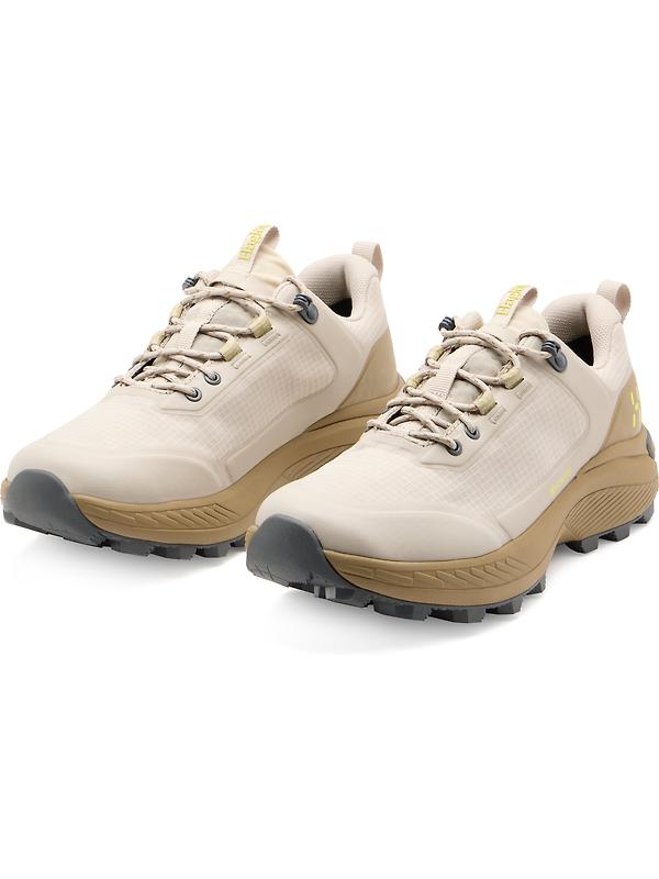 Haglöfs Women's L.I.M Horizon Hike GTX Low Waterproof Shoes - Chalk Beige/Oak Brown Image 2