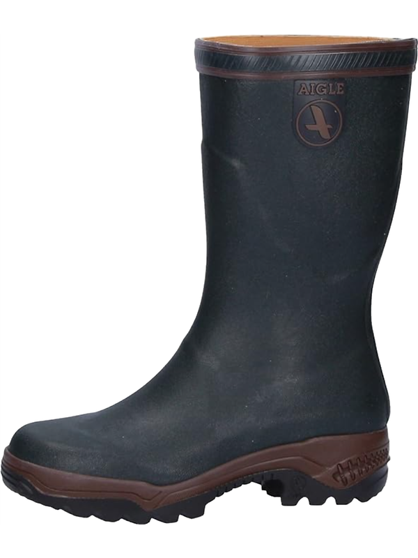 Aigle Parcours 2 Bottillon Mid Height Boots - Bronze Image 3