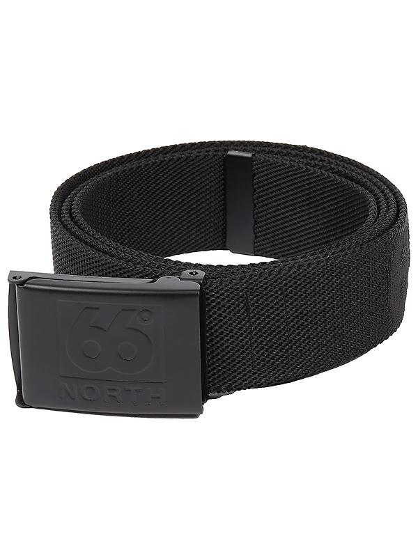 66°North Esja Canvas Webbing Belt - Black Product Image