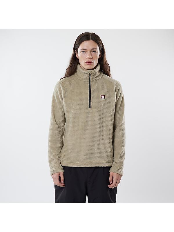 66°North Men's Hrannar Zipneck Fleece - Volcanic Desert Image 2