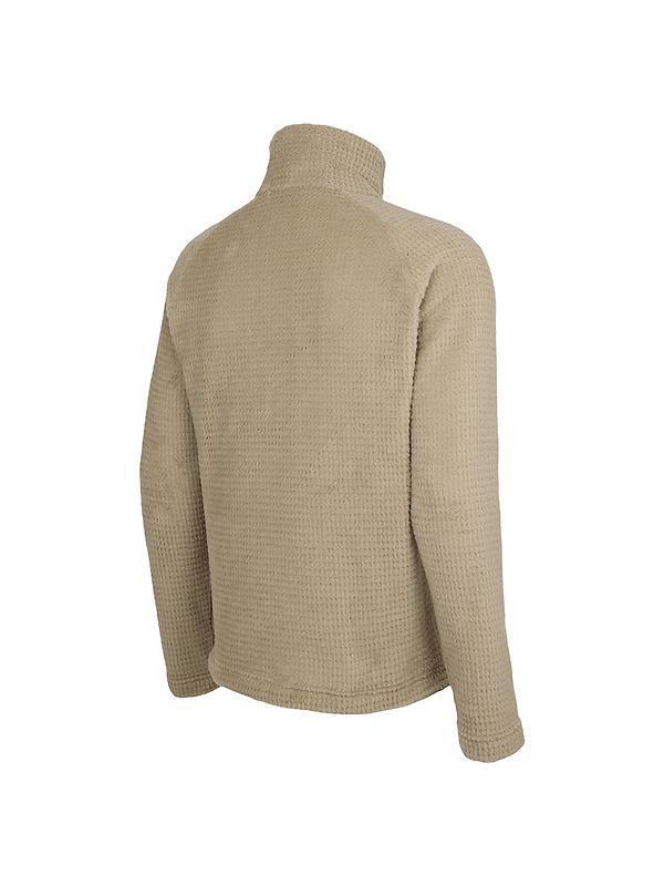66°North Men's Hrannar Zipneck Fleece - Volcanic Desert Image 7