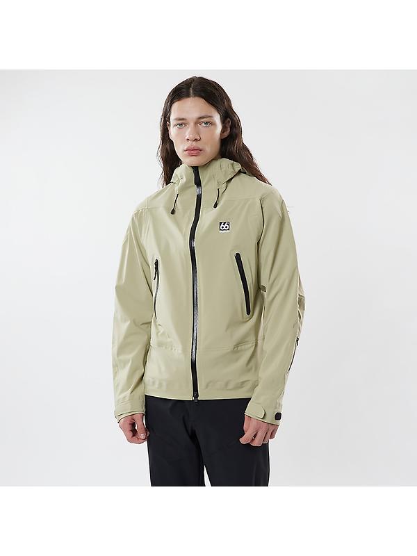 66°North Men's Snæfell Shell Jacket - Oat Grains Image 1