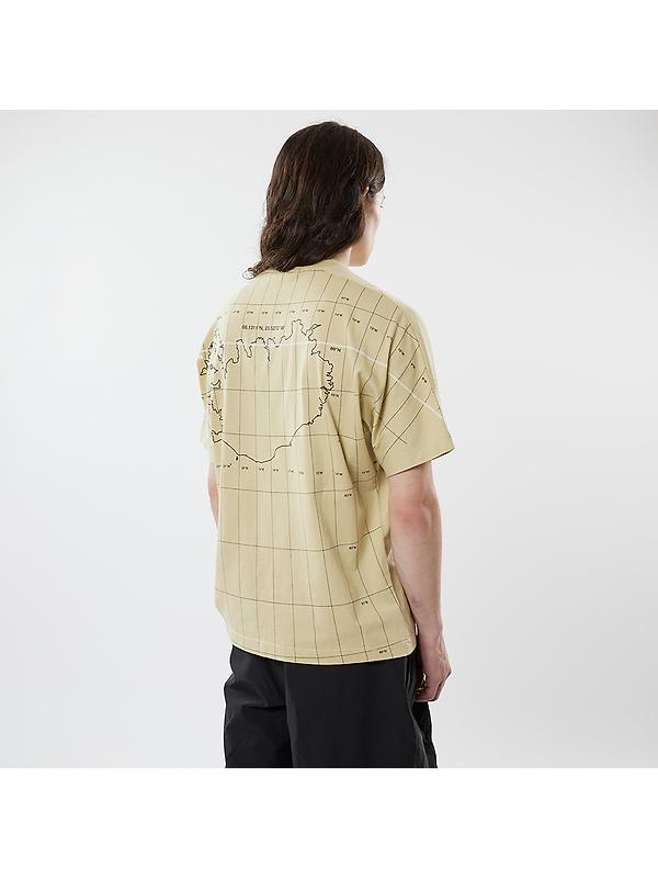 66°North Men's Suðureyri T-Shirt - Oat Grains Image 3
