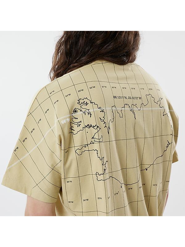 66°North Men's Suðureyri T-Shirt - Oat Grains Image 5