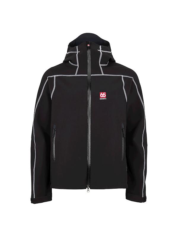 66°North Men's Vatnajökull Softshell Jacket - Black Product Image