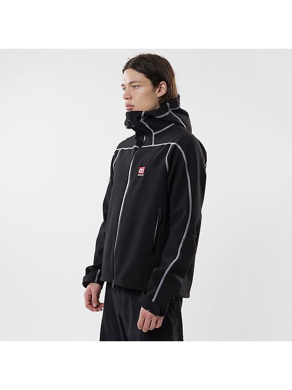 66°North Men's Vatnajökull Softshell Jacket - Black Image 5