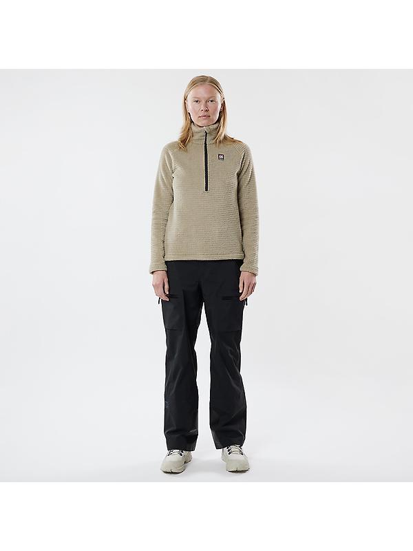 66°North Women's Hrannar Zipneck Fleece - Volcanic Desert Image 3