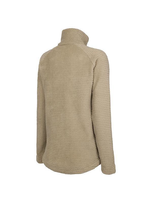 66°North Women's Hrannar Zipneck Fleece - Volcanic Desert Image 7