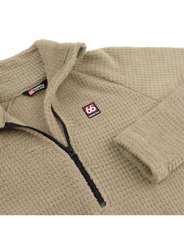 66°North Women's Hrannar Zipneck Fleece - Volcanic Desert Image 8