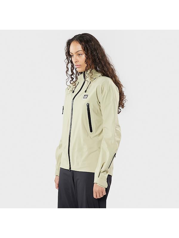 66°North Women's Snæfell Shell Jacket - Oat Grains Image 4