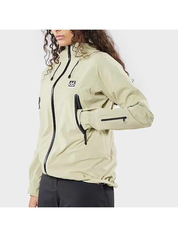 66°North Women's Snæfell Shell Jacket - Oat Grains Image 5