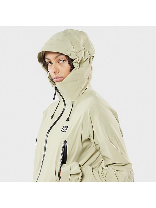 66°North Women's Snæfell Shell Jacket - Oat Grains Image 6