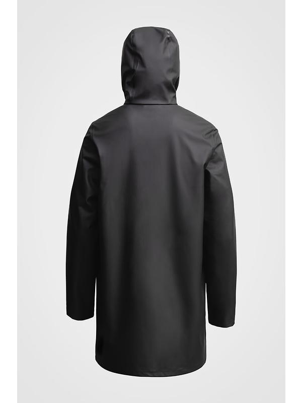 Stutterheim Stockholm Lightweight Raincoat - Black Image 7