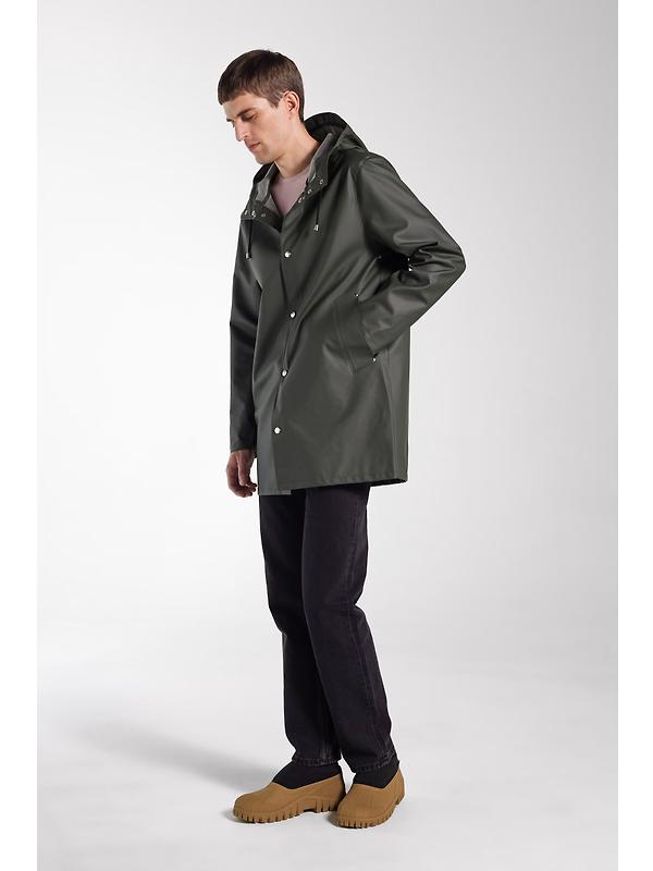 Stutterheim Stockholm Lightweight Raincoat - Green Image 7