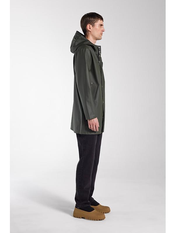 Stutterheim Stockholm Lightweight Raincoat - Green Image 10