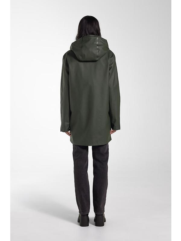 Stutterheim Stockholm Lightweight Raincoat - Green Image 15