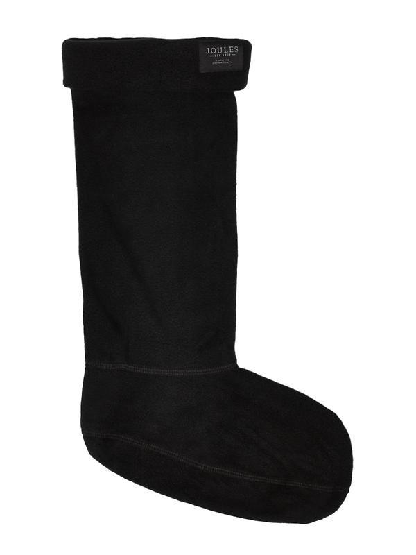 Joules Women's Pemberton Fleece Welly Socks - Black Image 1