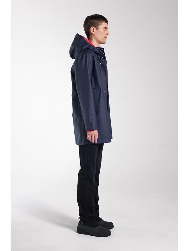 Stutterheim Stockholm Lightweight Raincoat - Navy Image 8
