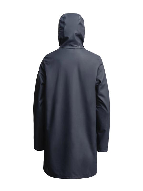 Stutterheim Stockholm Lightweight Raincoat - Navy Image 3