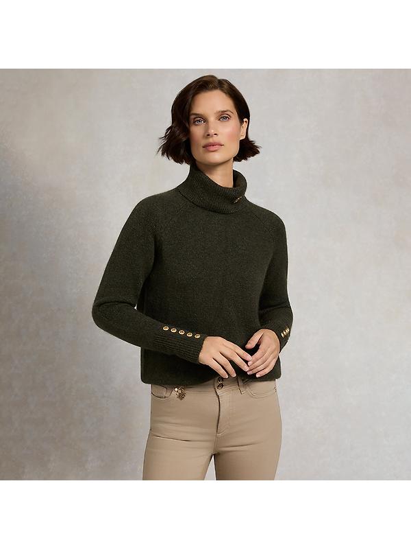 Holland Cooper Women's Tori Knit - Forest Green Image 2