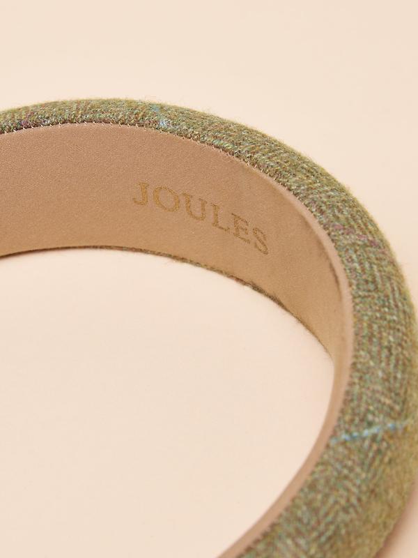 Joules Women's Tessie Tweed Headband - Green Image 7