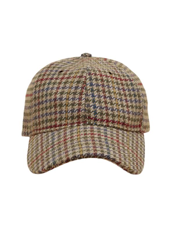 Joules Women's Perry Tweed Baseball Cap - Multi Image 1