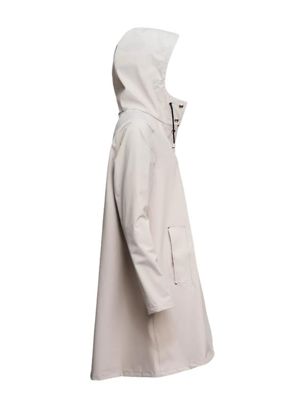 Stutterheim Women's Mosebacke Lightweight Raincoat - Light Sand Image 2