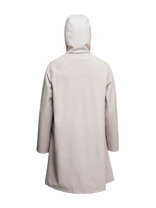 Stutterheim Women's Mosebacke Lightweight Raincoat - Light Sand Image 3