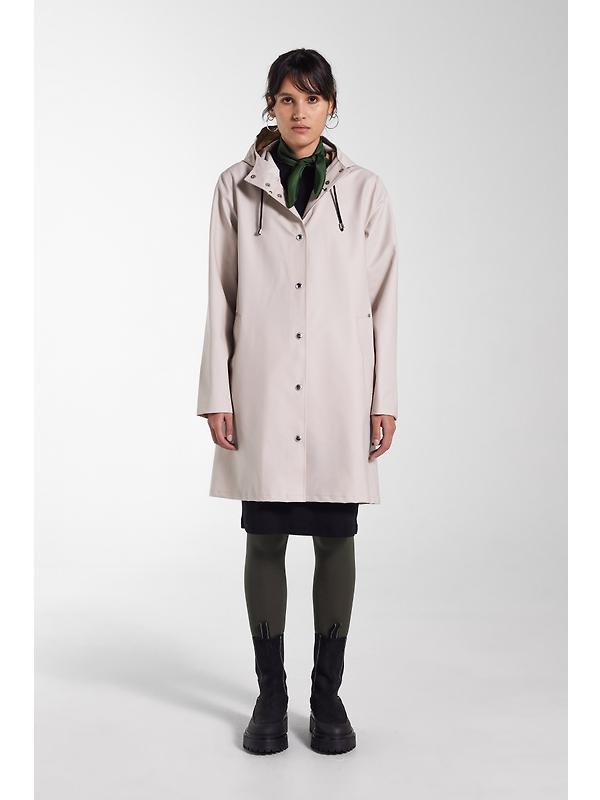 Stutterheim Women's Mosebacke Lightweight Raincoat - Light Sand Image 6