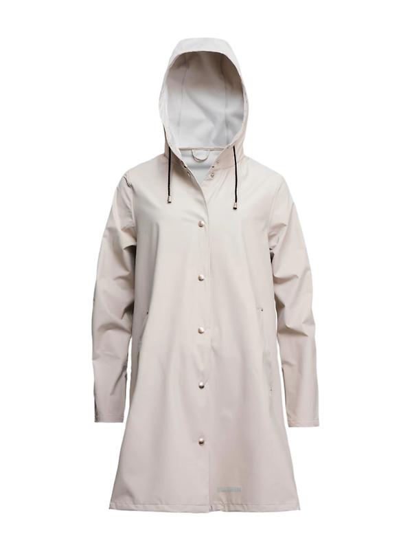 Stutterheim Women's Mosebacke Lightweight Raincoat - Light Sand Image 1