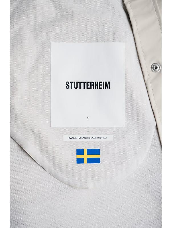 Stutterheim Women's Mosebacke Lightweight Raincoat - Light Sand Image 11