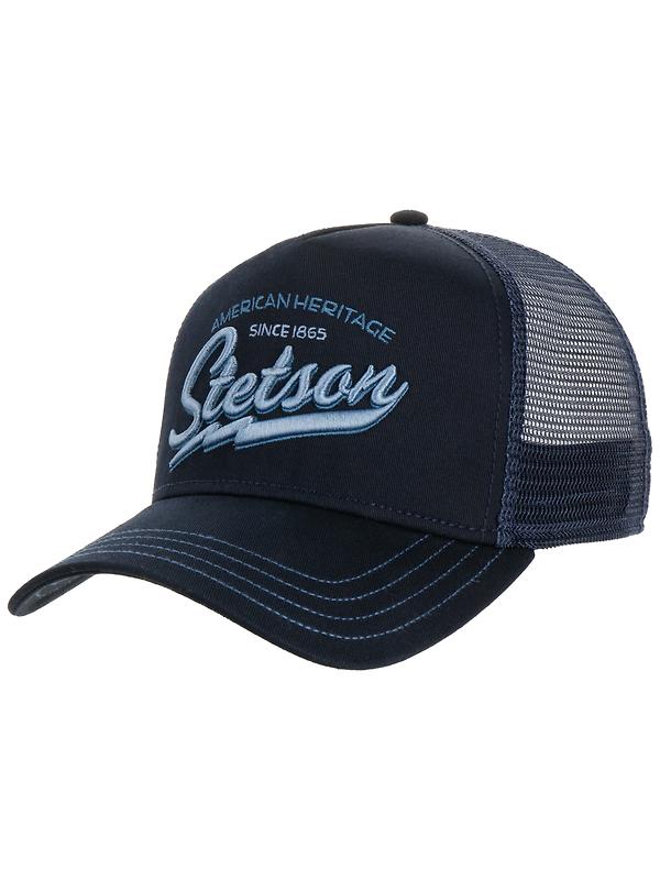 Stetson Since 1865 Trucker Cap - Navy Image 1