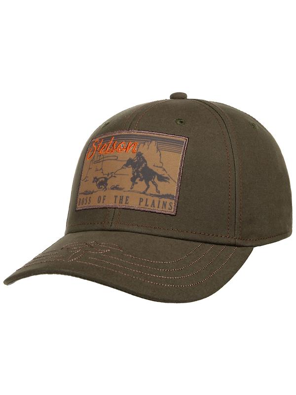 Stetson Boss of the Plains Baseball Cap - Olive Image 1
